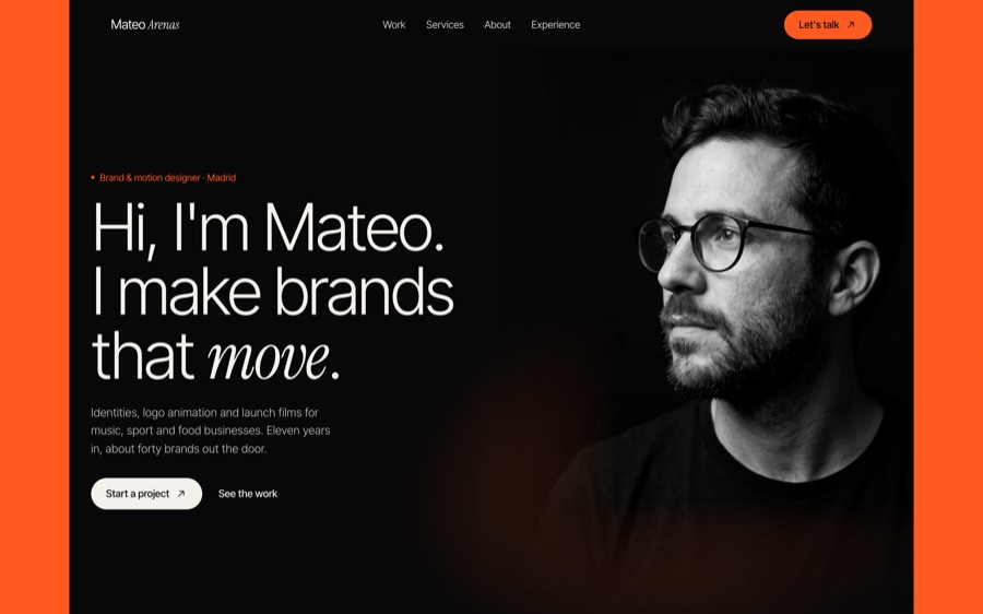 Ember resume site